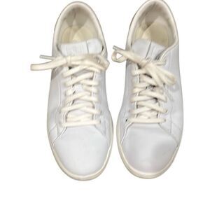 Cole Haan Women’s 6.5 Grandpro White and Tan Casual Shoes Fashion Sneakers